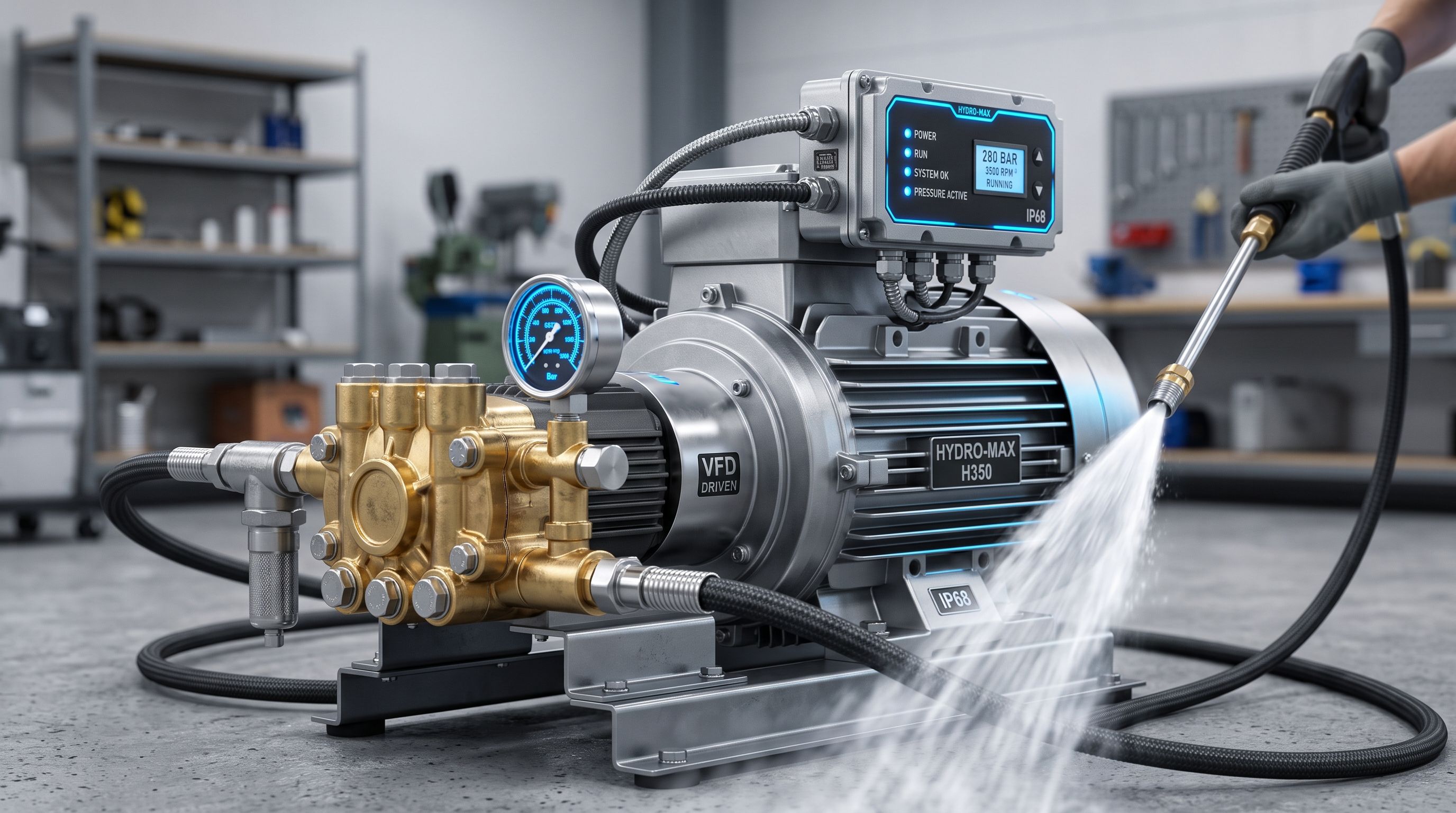 VFD Drive for High Pressure Washer
